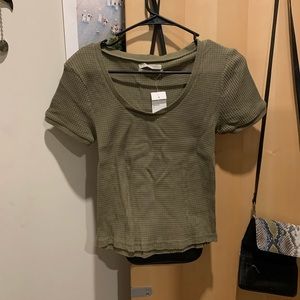 URBAN OUTFITTERS FOREST GREEN SHIRT